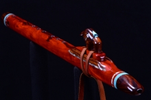 Pernambuco  Native American Flute, Minor, Mid F#-4, #I70H